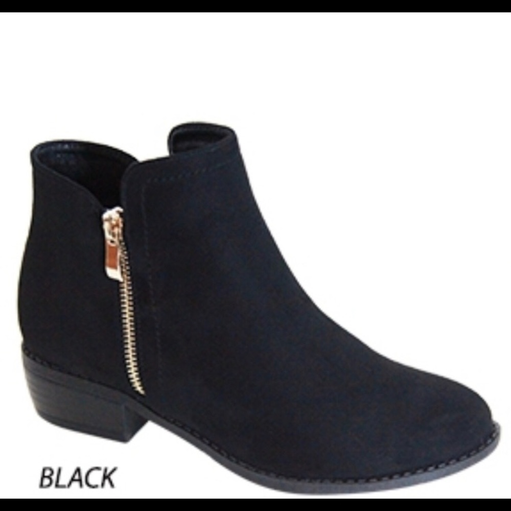 Black booties